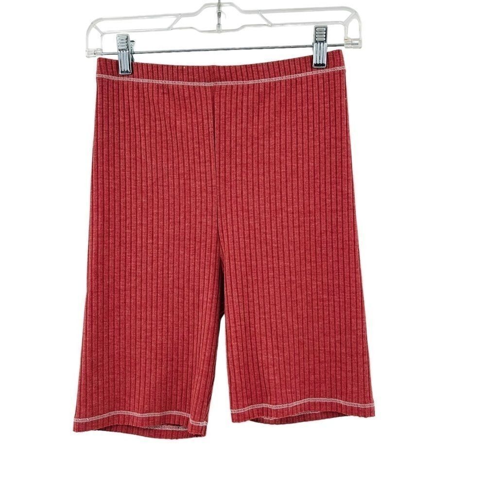 Free People Intimately Free High Waist Seamless Ribbed Bike Shorts Women’s Sz XS